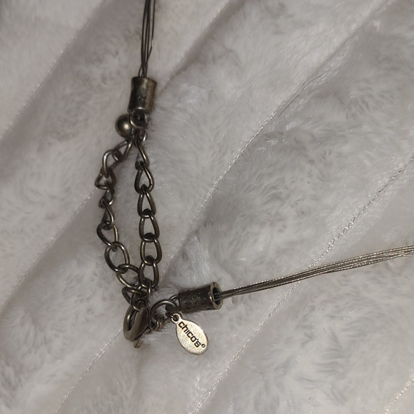 Chico's Silver Coin Multi-Layer Necklace - Picture 4 of 4